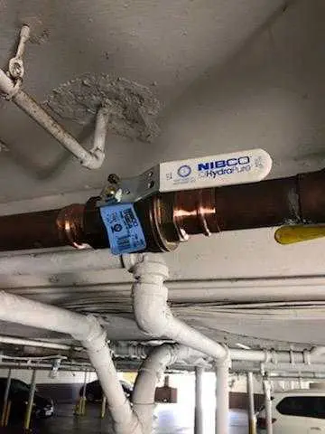 Copper pipe repair and valve work for Backflow Testing in Mayport
